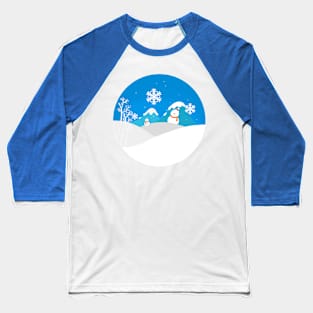 Snowman Baseball T-Shirt